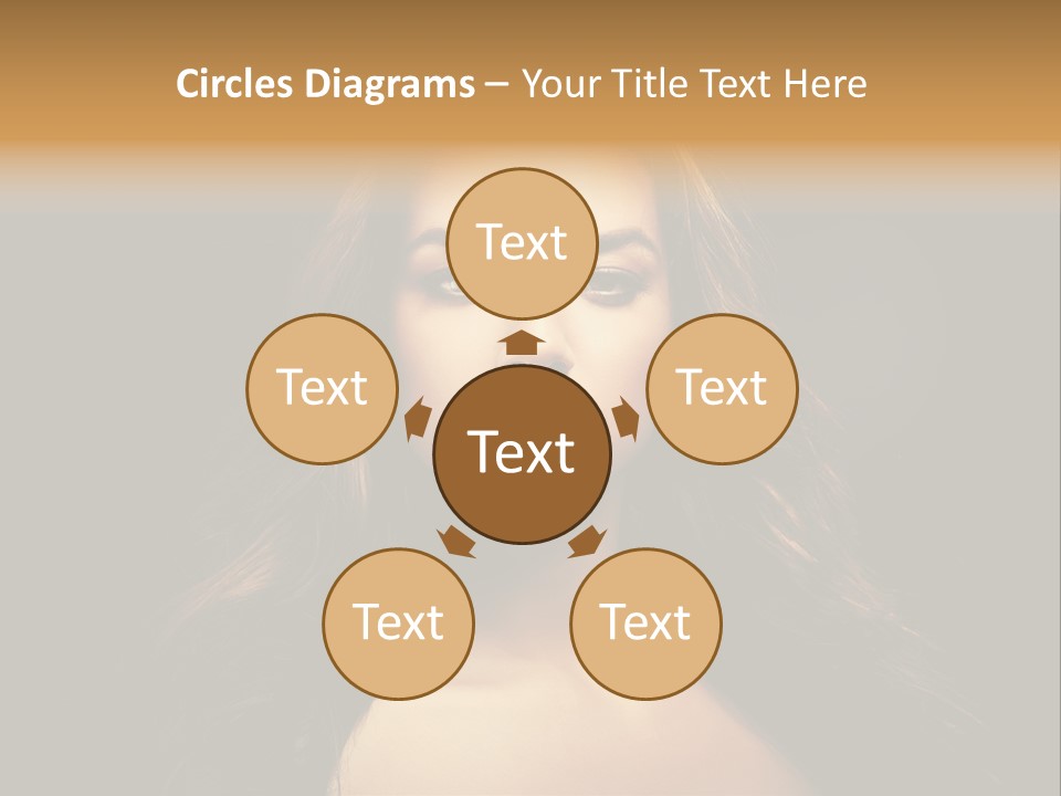 Human Female Y PowerPoint Template