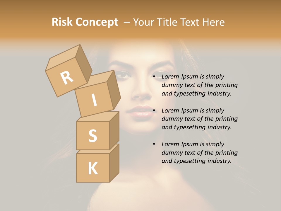 Human Female Y PowerPoint Template
