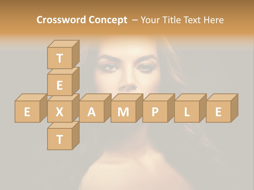 Human Female Y PowerPoint Template