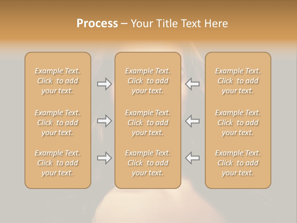 Human Female Y PowerPoint Template