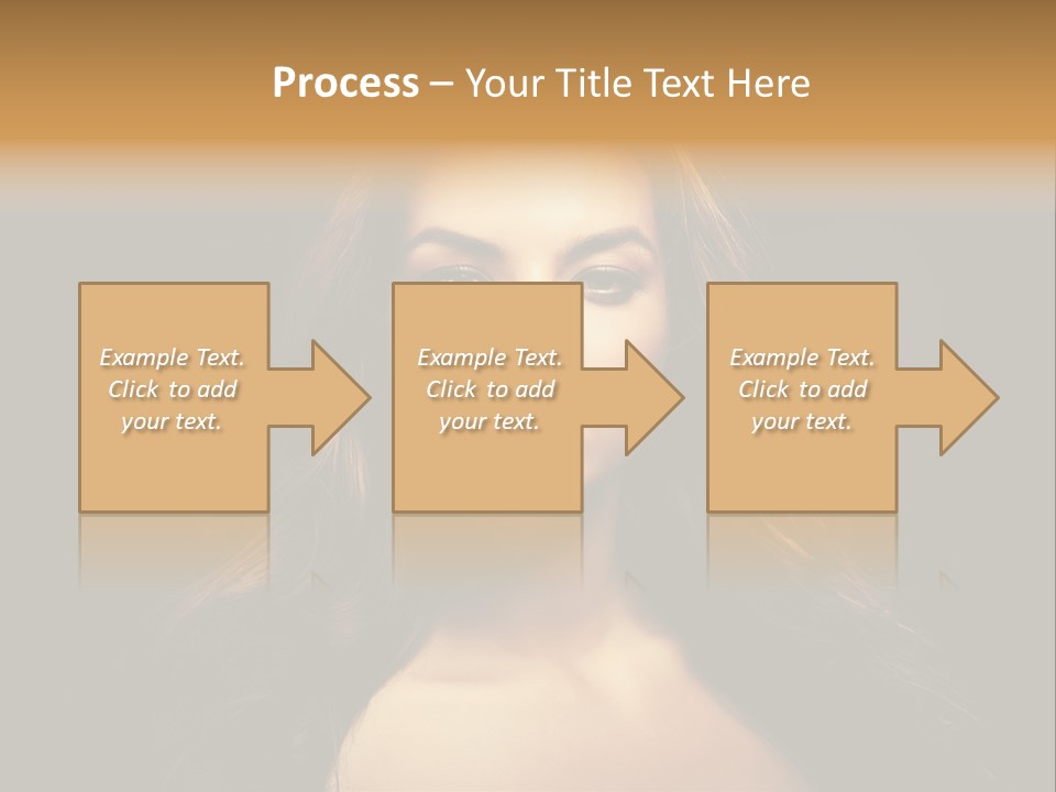 Human Female Y PowerPoint Template
