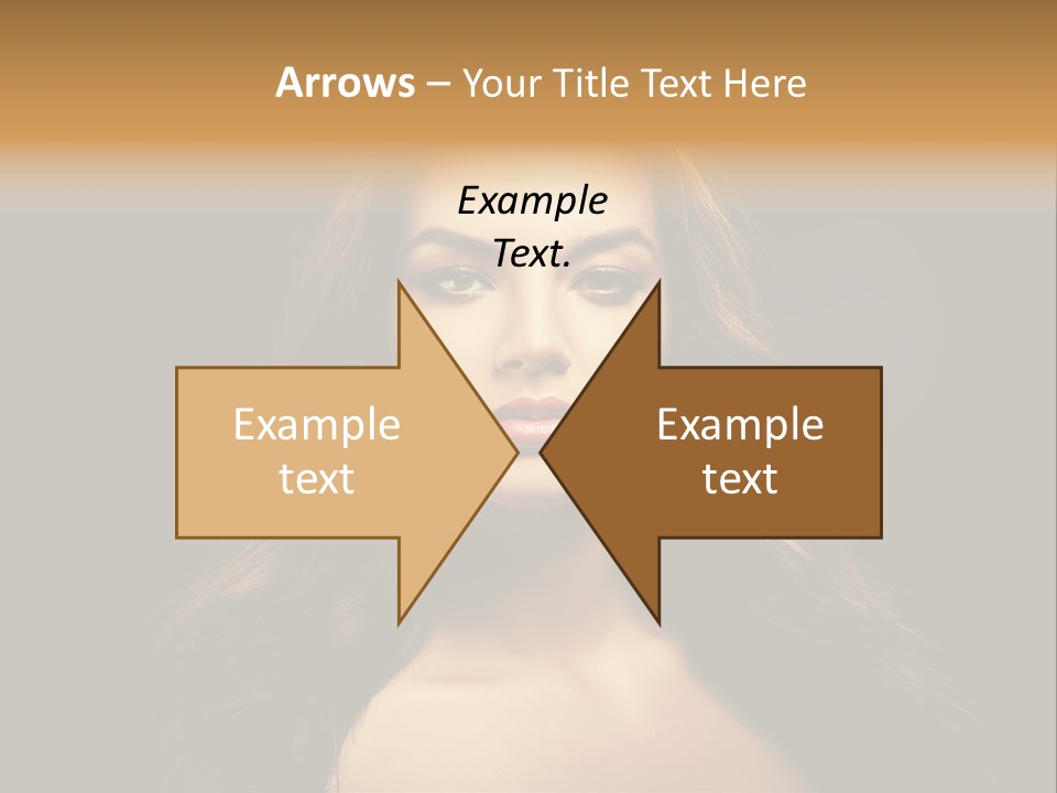 Human Female Y PowerPoint Template