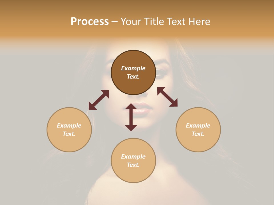 Human Female Y PowerPoint Template