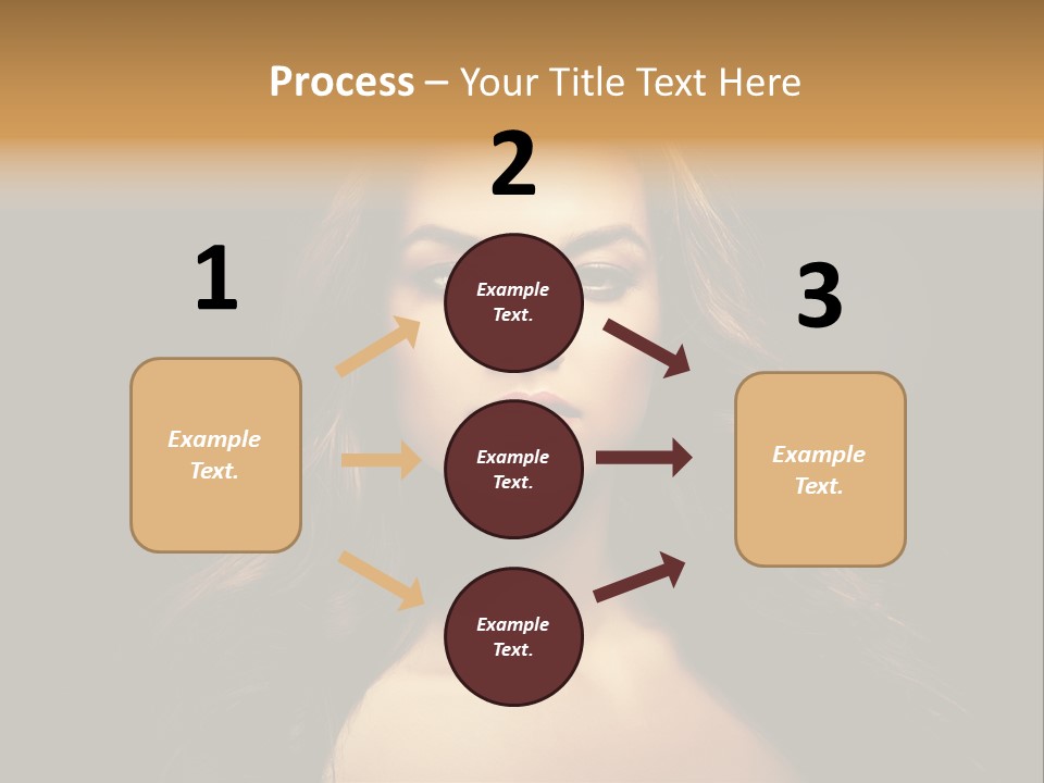 Human Female Y PowerPoint Template