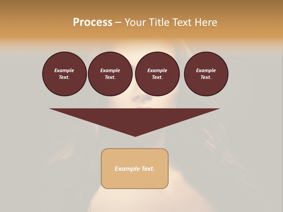 Human Female Y PowerPoint Template