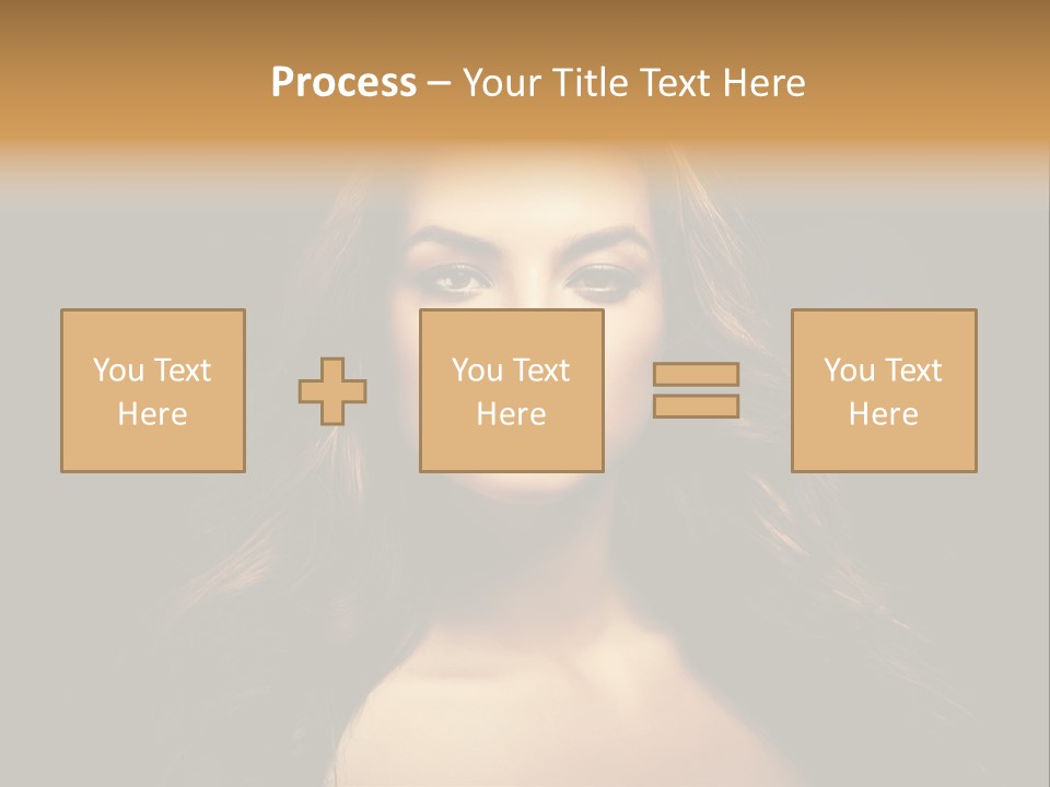 Human Female Y PowerPoint Template