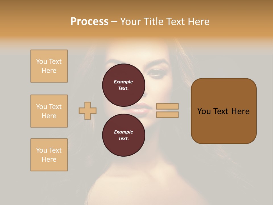 Human Female Y PowerPoint Template