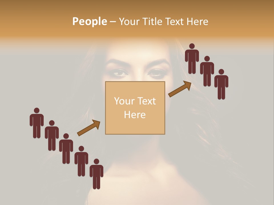Human Female Y PowerPoint Template