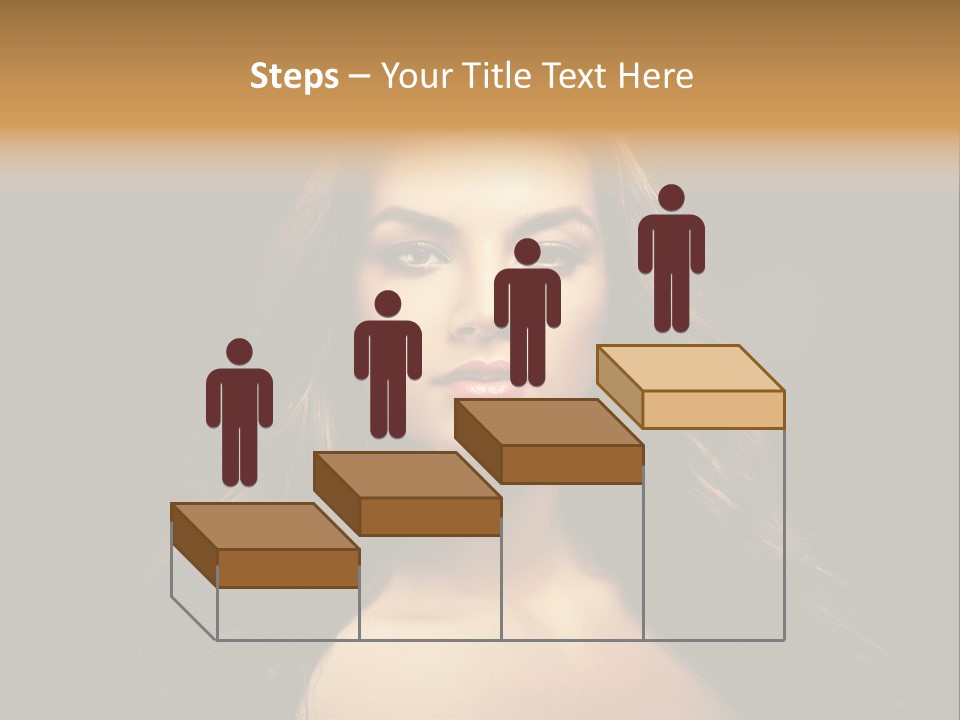 Human Female Y PowerPoint Template