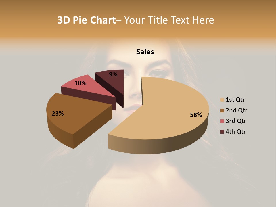 Human Female Y PowerPoint Template
