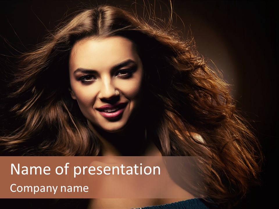 One People Glamour PowerPoint Template