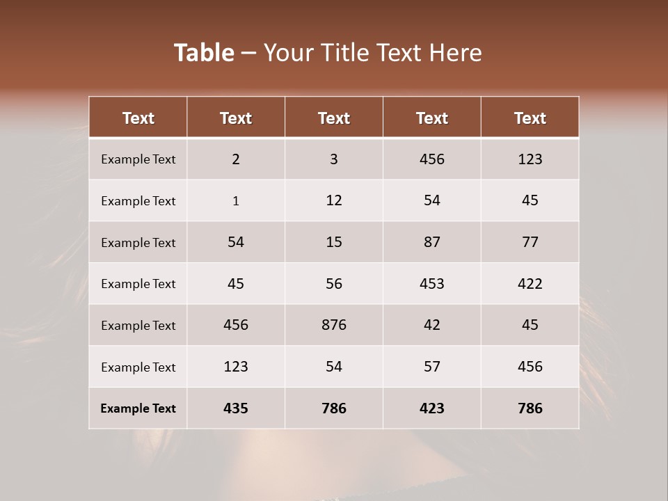 One People Glamour PowerPoint Template