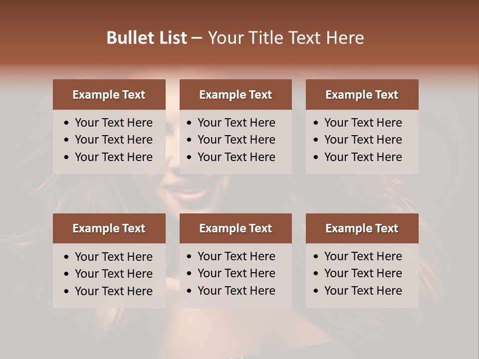 One People Glamour PowerPoint Template