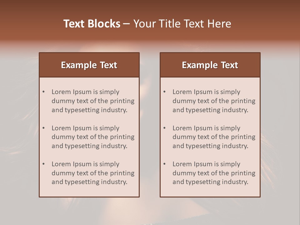 One People Glamour PowerPoint Template
