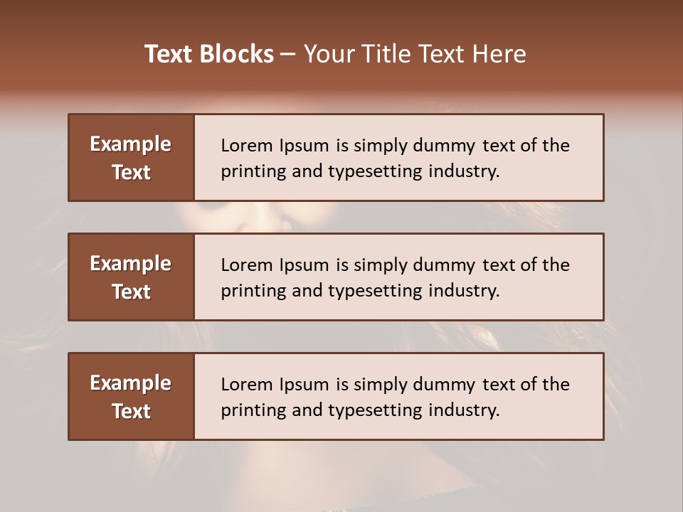 One People Glamour PowerPoint Template