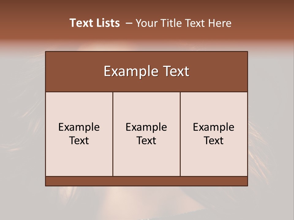 One People Glamour PowerPoint Template