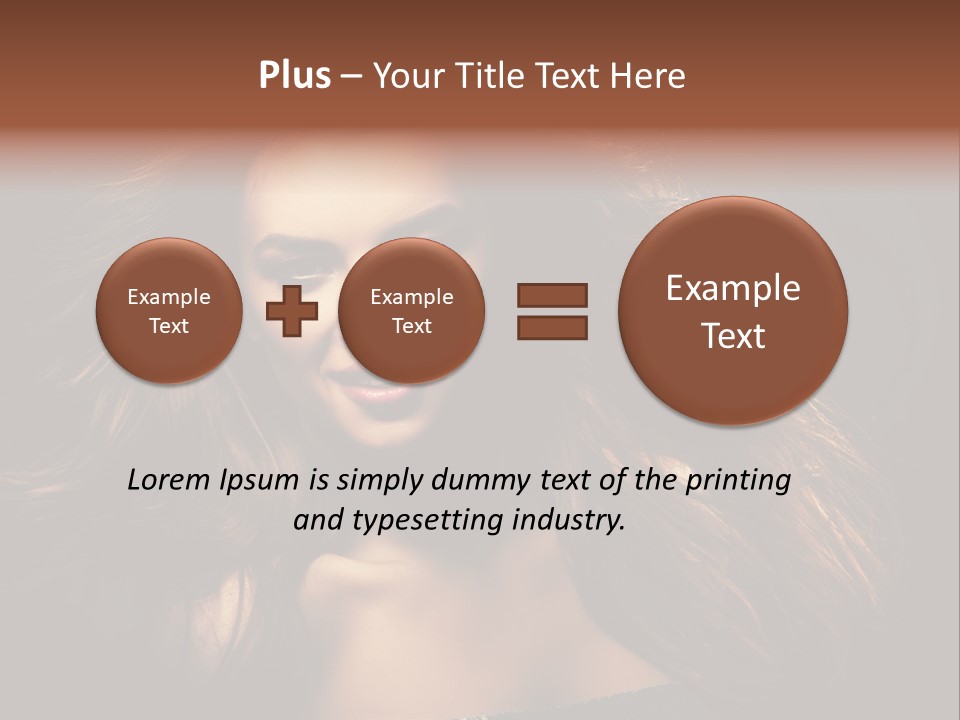 One People Glamour PowerPoint Template