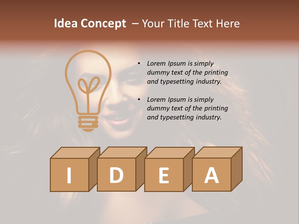 One People Glamour PowerPoint Template