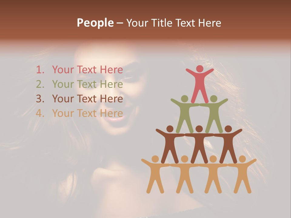 One People Glamour PowerPoint Template