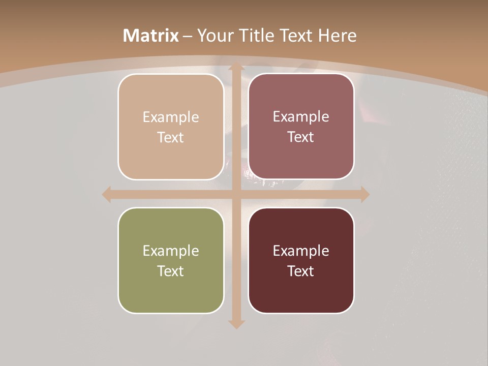 Serious Sensuality Collar PowerPoint Template