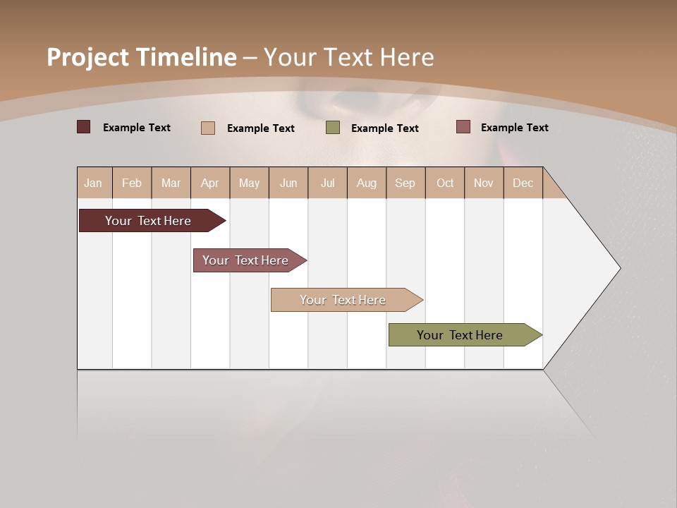 Serious Sensuality Collar PowerPoint Template