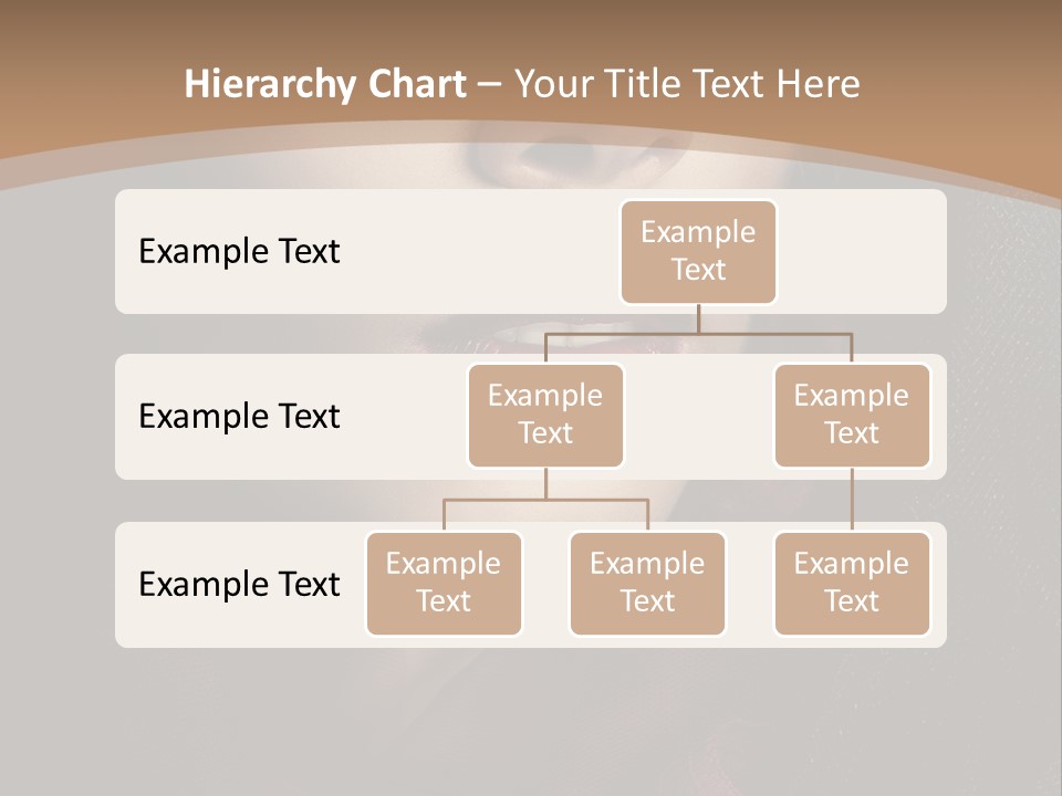 Serious Sensuality Collar PowerPoint Template