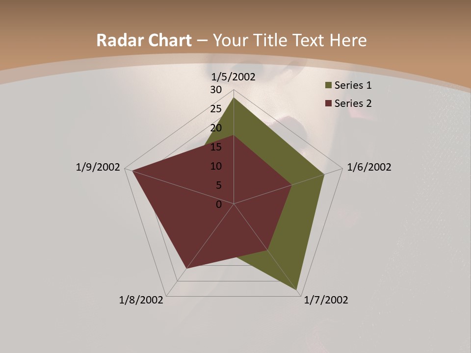 Serious Sensuality Collar PowerPoint Template