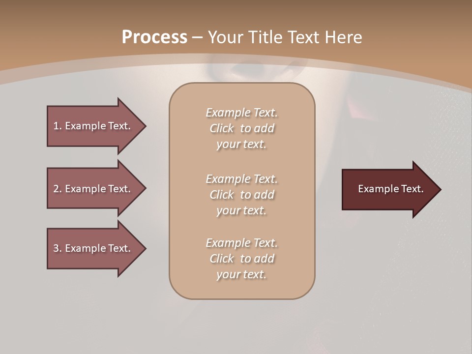 Serious Sensuality Collar PowerPoint Template