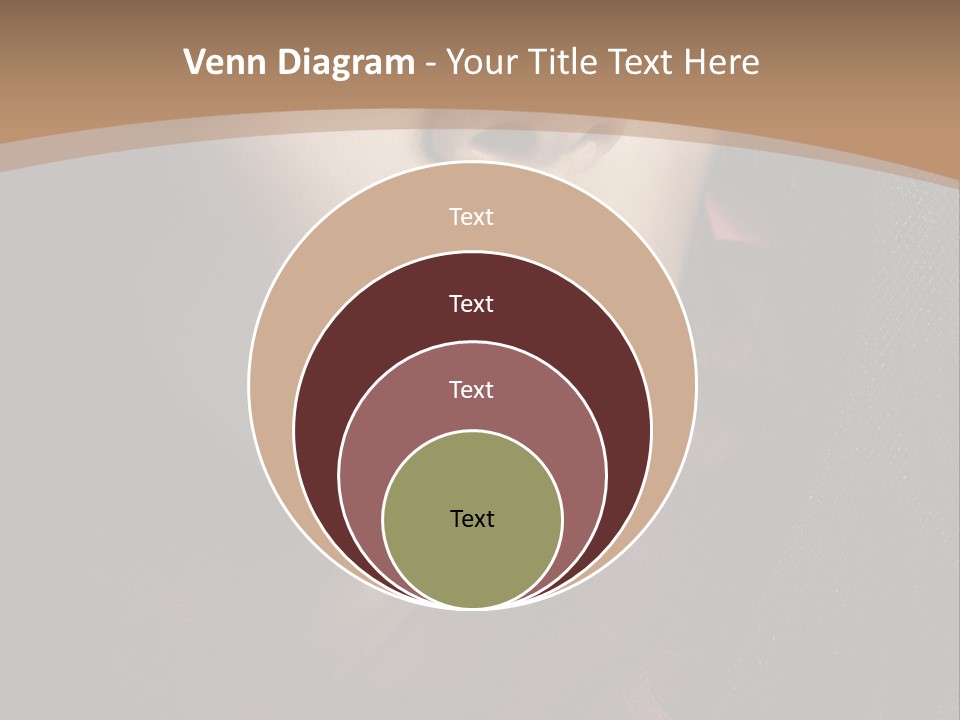 Serious Sensuality Collar PowerPoint Template