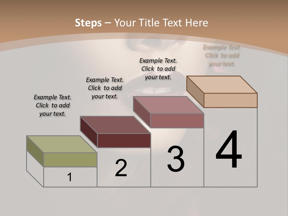 Serious Sensuality Collar PowerPoint Template