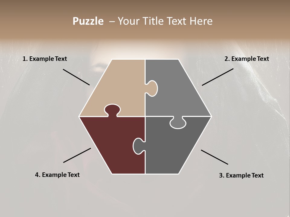 Human Eyes Head PowerPoint Template