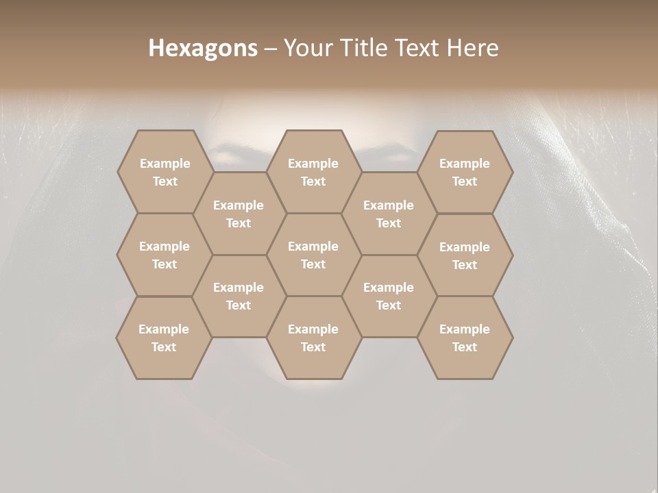 Human Eyes Head PowerPoint Template