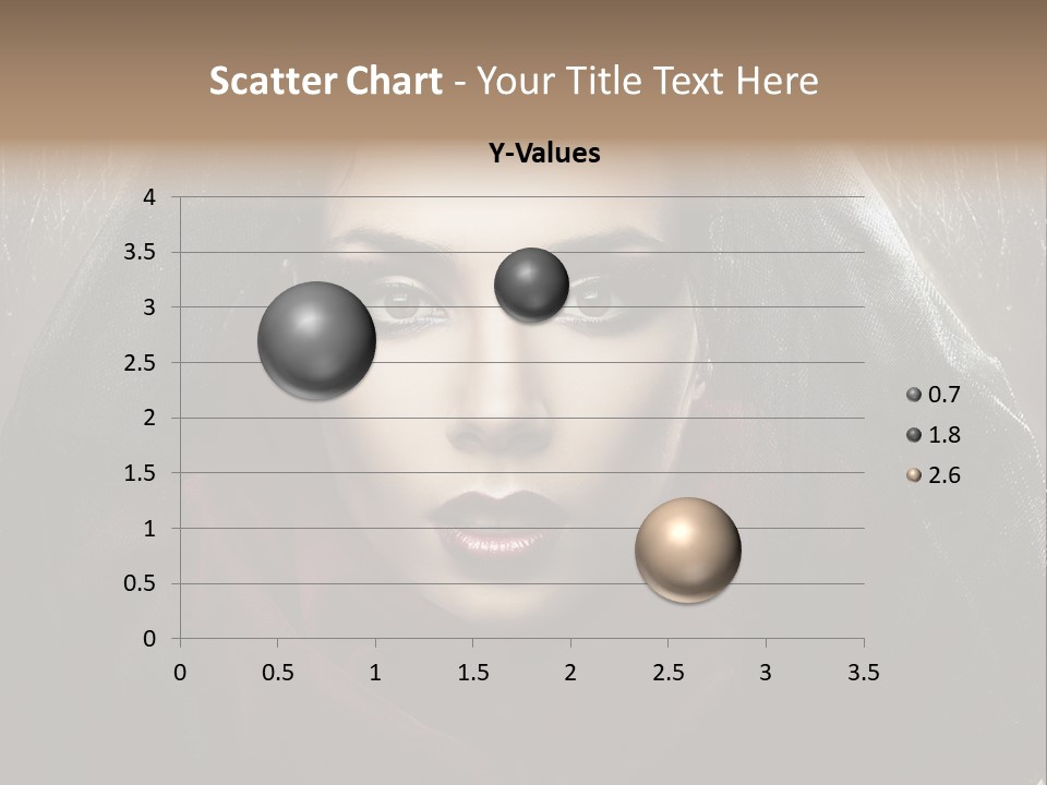 Human Eyes Head PowerPoint Template