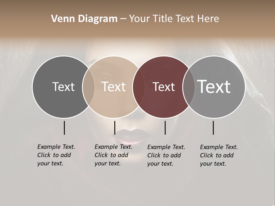 Human Eyes Head PowerPoint Template