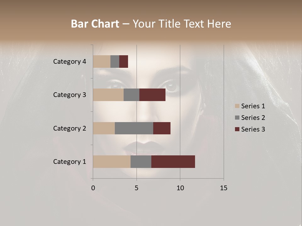 Human Eyes Head PowerPoint Template