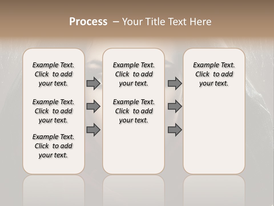 Human Eyes Head PowerPoint Template