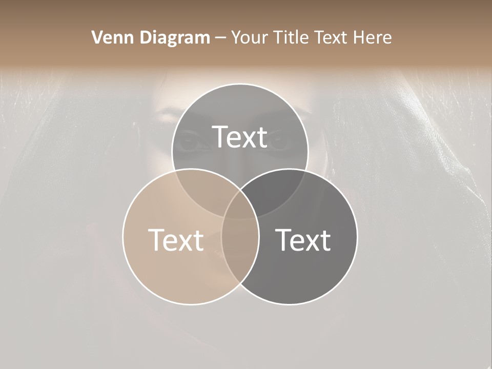 Human Eyes Head PowerPoint Template