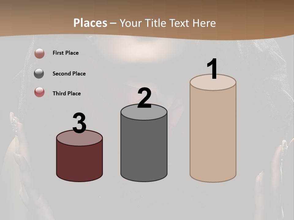 Seductive Femininity Human PowerPoint Template