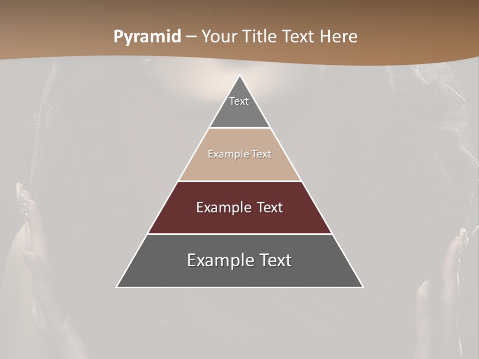 Seductive Femininity Human PowerPoint Template