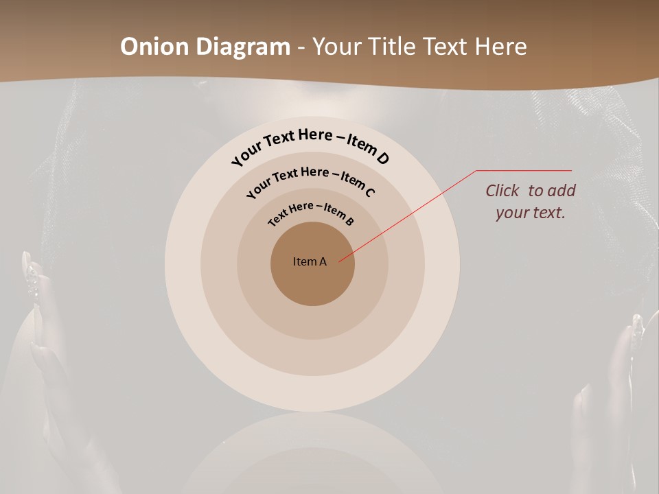 Seductive Femininity Human PowerPoint Template