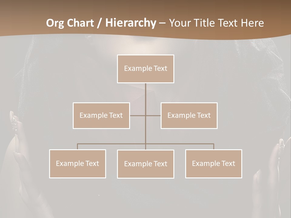 Seductive Femininity Human PowerPoint Template