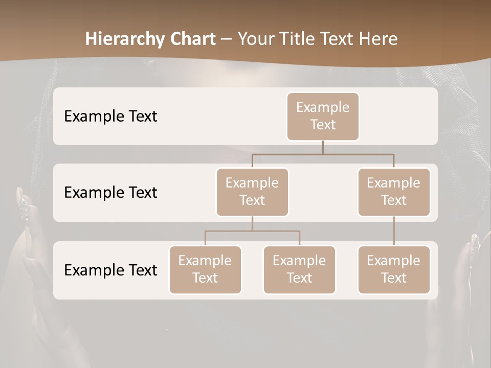 Seductive Femininity Human PowerPoint Template