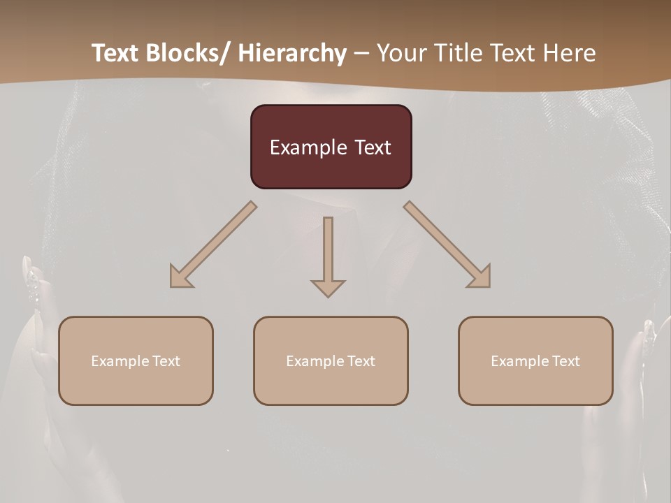 Seductive Femininity Human PowerPoint Template