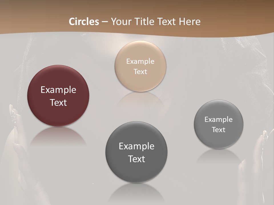 Seductive Femininity Human PowerPoint Template