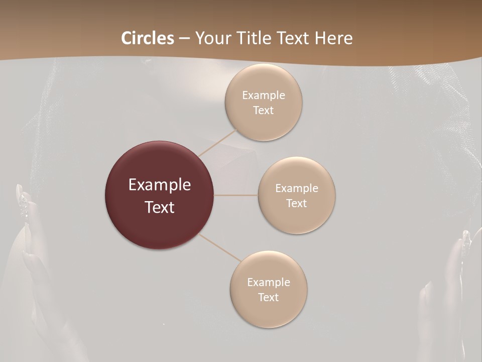 Seductive Femininity Human PowerPoint Template