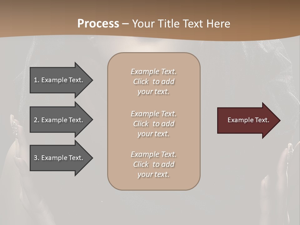 Seductive Femininity Human PowerPoint Template