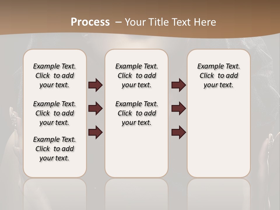 Seductive Femininity Human PowerPoint Template