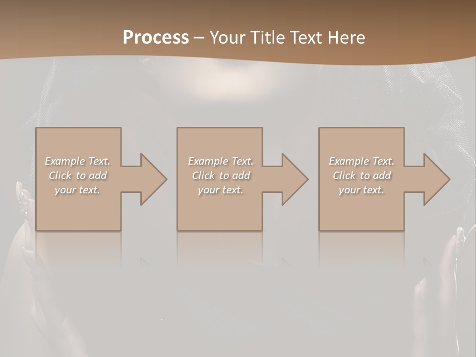 Seductive Femininity Human PowerPoint Template