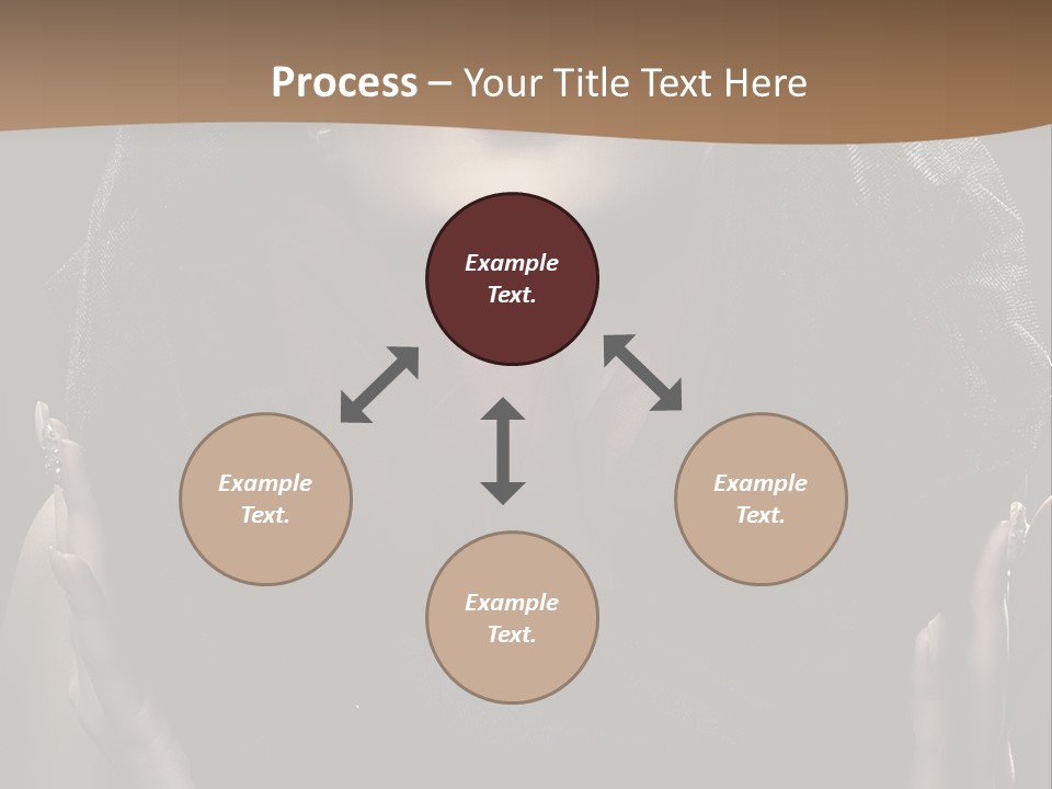 Seductive Femininity Human PowerPoint Template