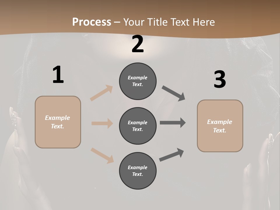 Seductive Femininity Human PowerPoint Template